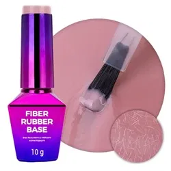 Rubber Fiber Bascoat, Smoky Pink Molly Nails Gelpolish